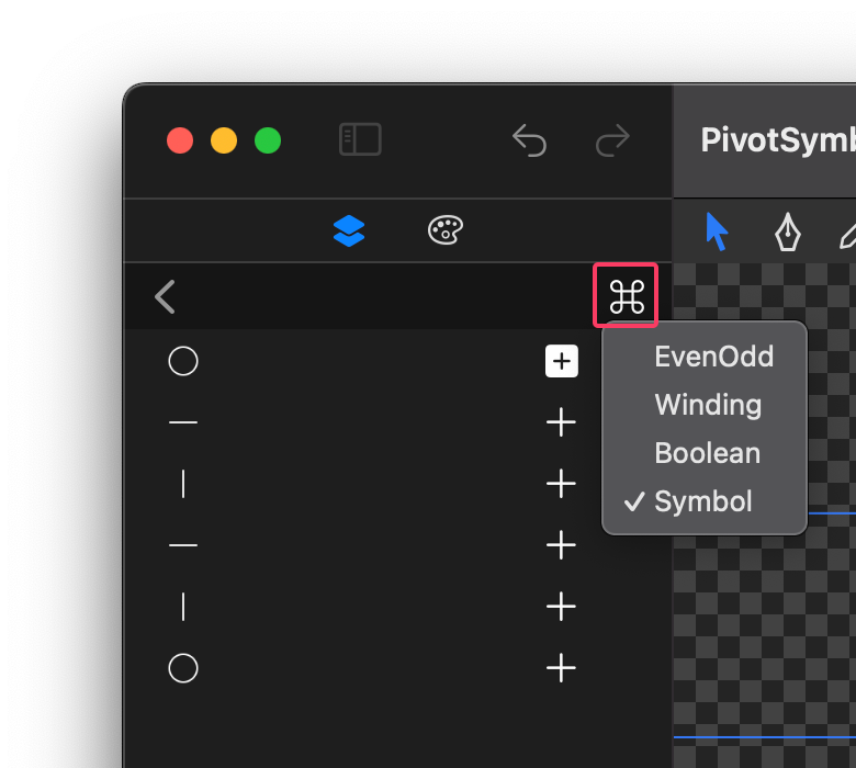 shape_symbol_mode